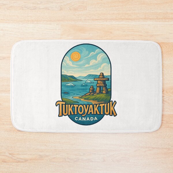 Item preview, Inuksuk by the Arctic Waters – Tuktoyaktuk Canada designed and sold by Places On Earth.