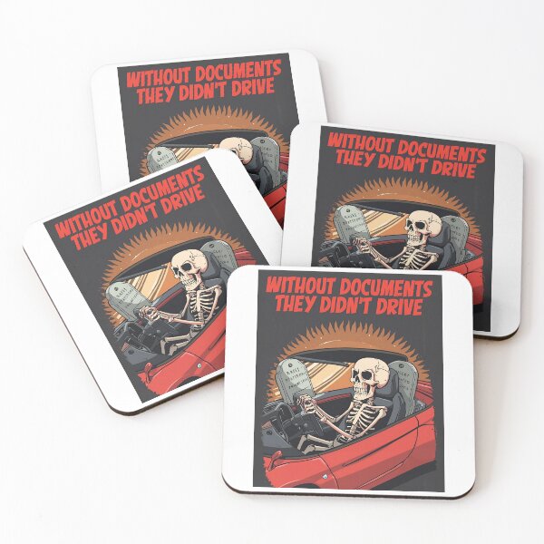 Item preview, Skeleton Driver – Without Documents They Don’t Drive designed and sold by RAKO13.