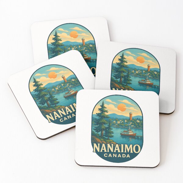 Item preview, Nanaimo Waterfront with Tower – Vancouver Island Landscape designed and sold by Places On Earth.