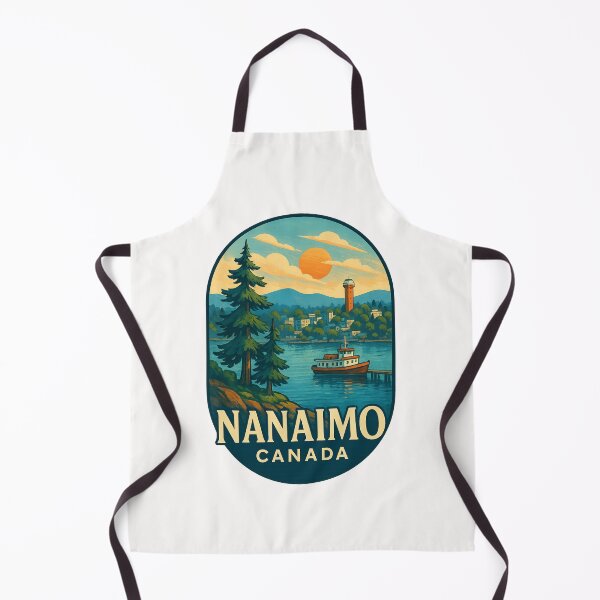 Item preview, Nanaimo Waterfront with Tower – Vancouver Island Landscape designed and sold by Places On Earth.