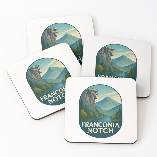 Item preview, Franconia Notch with Old Man of the Mountain – New Hampshire Icon designed and sold by Places On Earth.