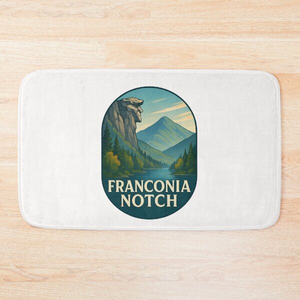 Item preview, Franconia Notch with Old Man of the Mountain – New Hampshire Icon designed and sold by Places On Earth.