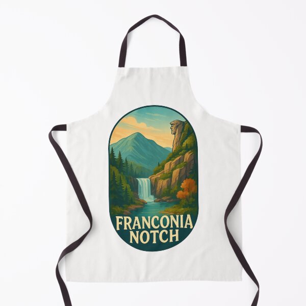 Item preview, Waterfall in Franconia Notch – Scenic New Hampshire Mountains designed and sold by Places On Earth.