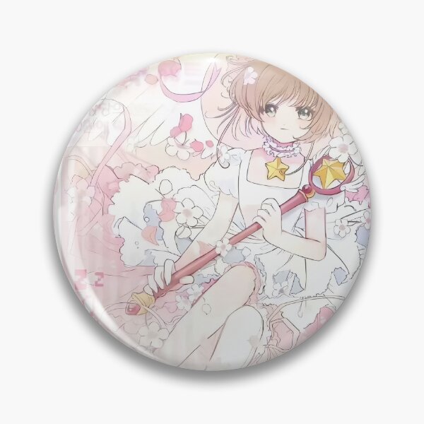 Item preview, Kawaii Vintage Pastel Pink Anime Girl Cardcaptor Sakura  designed and sold by TellUsTheStory.