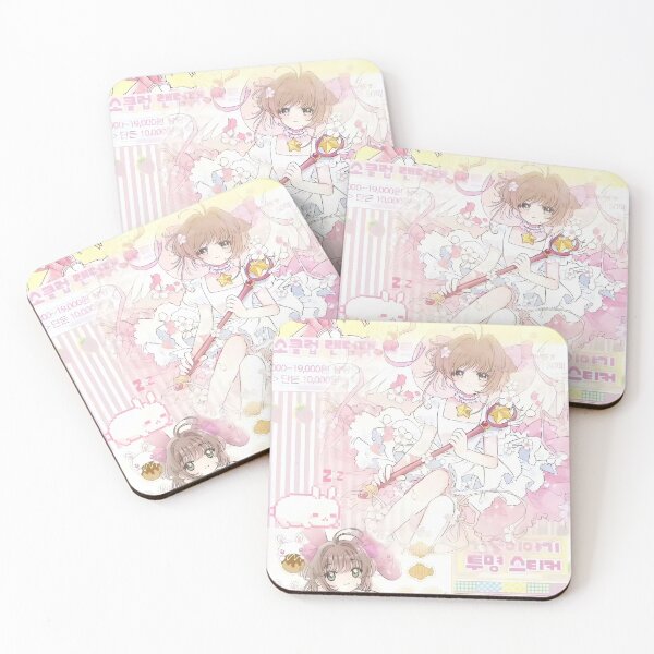 Item preview, Kawaii Vintage Pastel Pink Anime Girl Cardcaptor Sakura  designed and sold by TellUsTheStory.