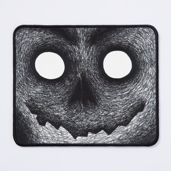 Item preview, Halloween Hand-Drawn Black & White Face designed and sold by DraganMadz.