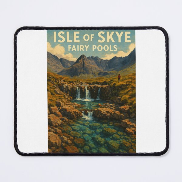 Item preview, Hiking the Fairy Pools – Isle of Skye Highland Trails designed and sold by Aryabek.