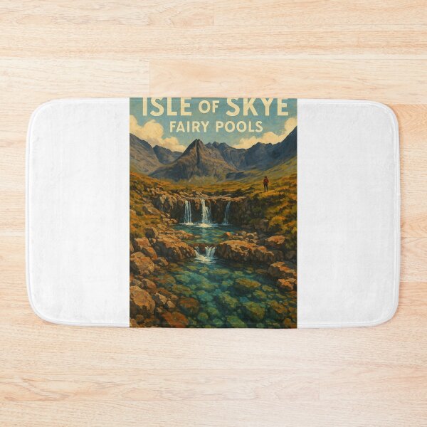 Item preview, Hiking the Fairy Pools – Isle of Skye Highland Trails designed and sold by Aryabek.