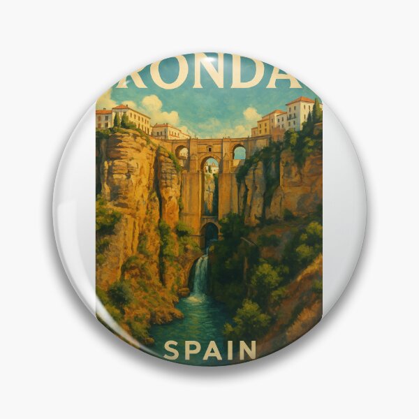 Item preview, Ronda’s Puente Nuevo – Spain’s Cliffside Wonder designed and sold by Aryabek.