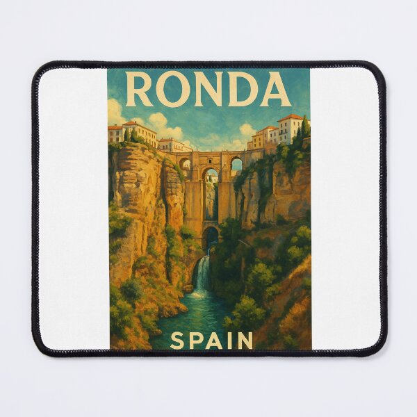 Item preview, Ronda’s Puente Nuevo – Spain’s Cliffside Wonder designed and sold by Aryabek.