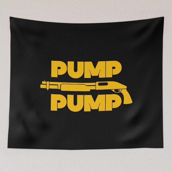 Artikelvorschau, Pump Pump Action Schrotflinte Gold entworfen und verkauft von UNK-Fatigues.