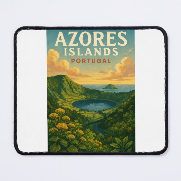 Item preview, Azores Crater Lake View – Portugal’s Volcanic Islands designed and sold by Aryabek.