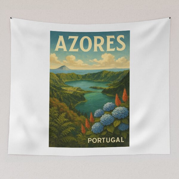Item preview, Azores Island Vista – Atlantic Portugal Wilderness designed and sold by Aryabek.