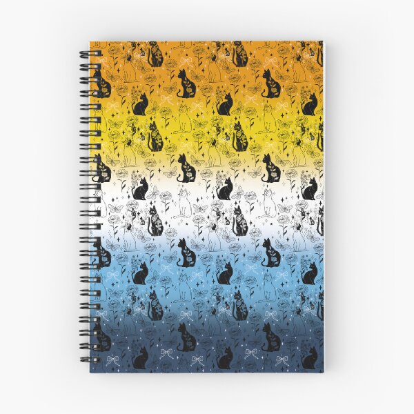 Item preview, AroAce Pride Black Cat Witchy Magic Design designed and sold by Travelslightly.