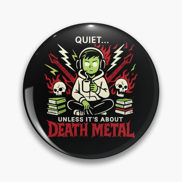 Item preview, Death Metal Quiet Reader designed and sold by Krossgor.