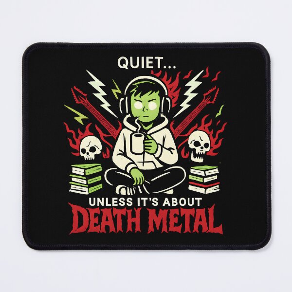 Item preview, Death Metal Quiet Reader designed and sold by Krossgor.
