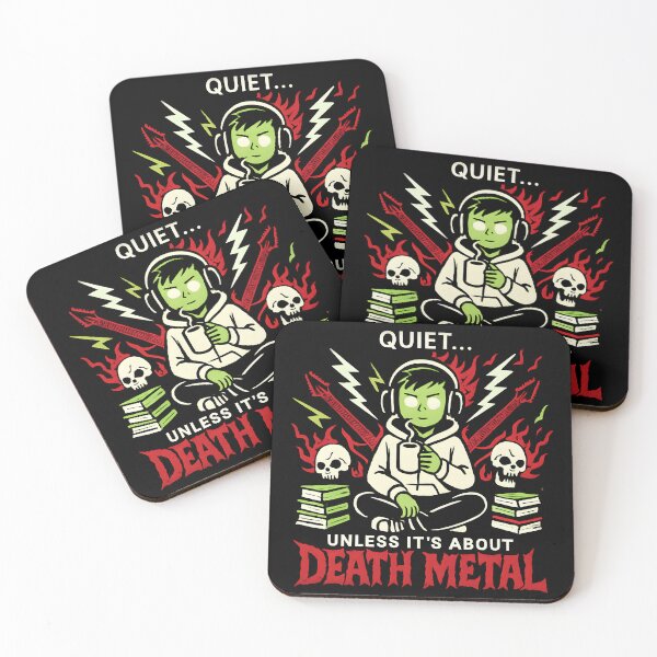 Item preview, Death Metal Quiet Reader designed and sold by Krossgor.