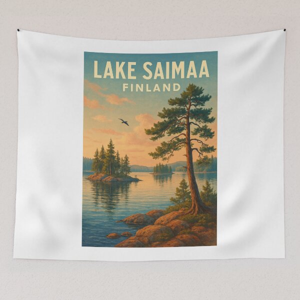 Item preview, Lake Saimaa Pine Shore – Finland’s Lake District designed and sold by Aryabek.