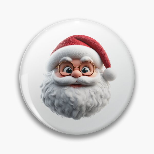 Item preview, Jolly Santa Claus with Glasses designed and sold by Art of Ngu.