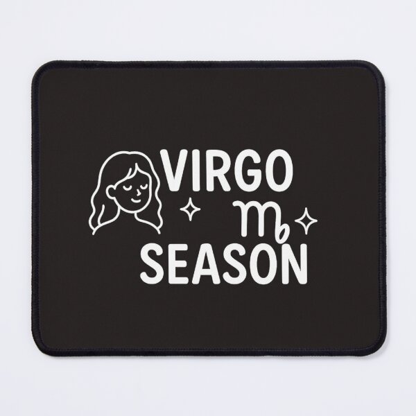 Item preview, Virgo Season | Minimal White Typography Zodiac Design designed and sold by sssweetness.