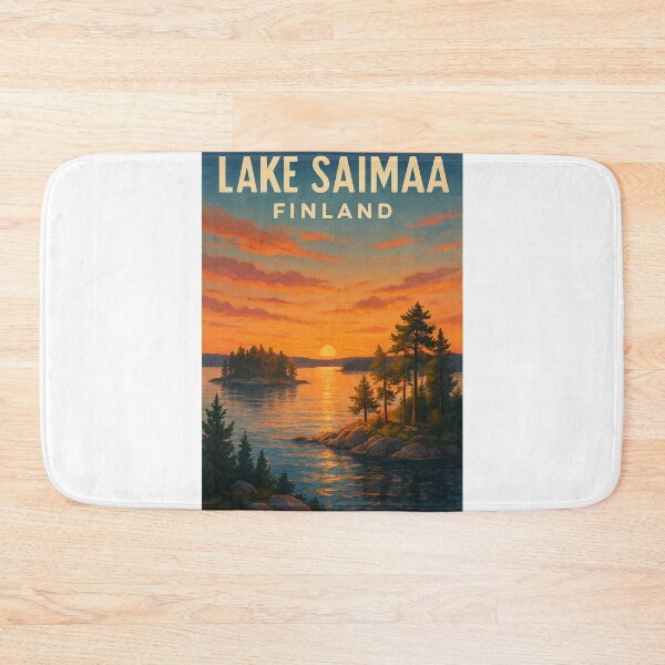 Item preview, Lake Saimaa Sunset – Finland’s Golden Horizon designed and sold by Aryabek.