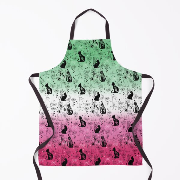 Item preview, Abrosexual Pride Black Cat Witchy Magic Design designed and sold by Travelslightly.