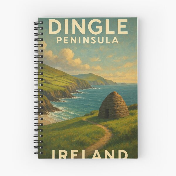 Item preview, Dingle Peninsula with Beehive Hut – Irish Coastal Heritage designed and sold by Aryabek.