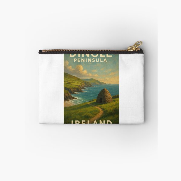Item preview, Dingle Peninsula with Beehive Hut – Irish Coastal Heritage designed and sold by Aryabek.