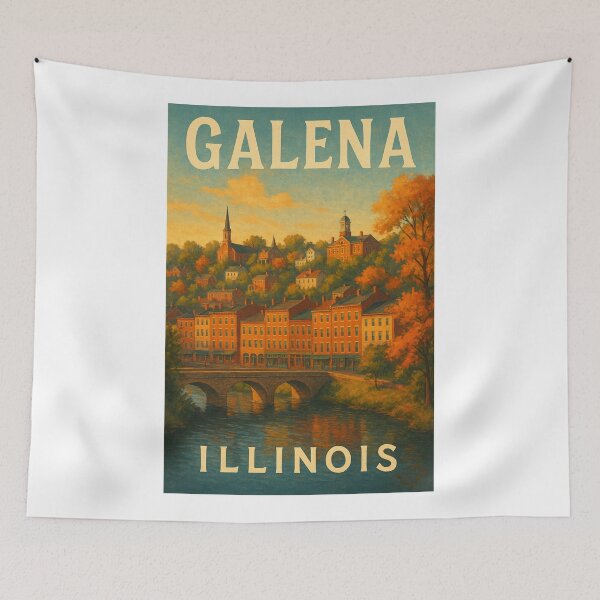Item preview, Galena Main Street – Historic District, Illinois designed and sold by Aryabek.