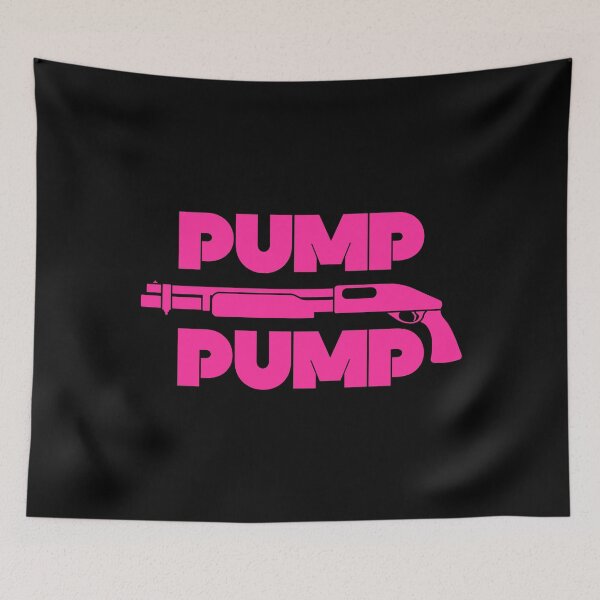 Artikelvorschau, Pump Pump Action Schrotflinte Pink entworfen und verkauft von UNK-Fatigues.