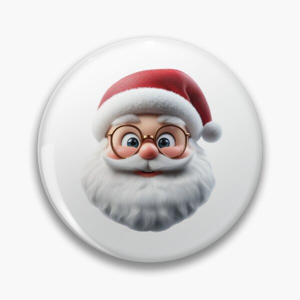Item preview, Jolly Santa Claus with Glasses designed and sold by Art of Ngu.
