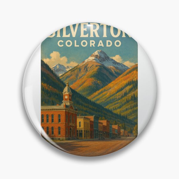 Item preview, Silverton Main Street – San Juan Mountains, Colorado designed and sold by Aryabek.