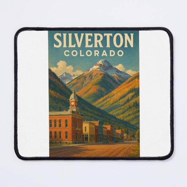 Item preview, Silverton Main Street – San Juan Mountains, Colorado designed and sold by Aryabek.