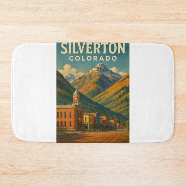 Item preview, Silverton Main Street – San Juan Mountains, Colorado designed and sold by Aryabek.