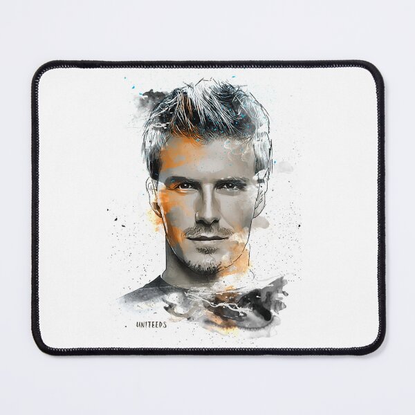 Item preview, David Beckham Digital Portrait Color Splash Art designed and sold by choluren.