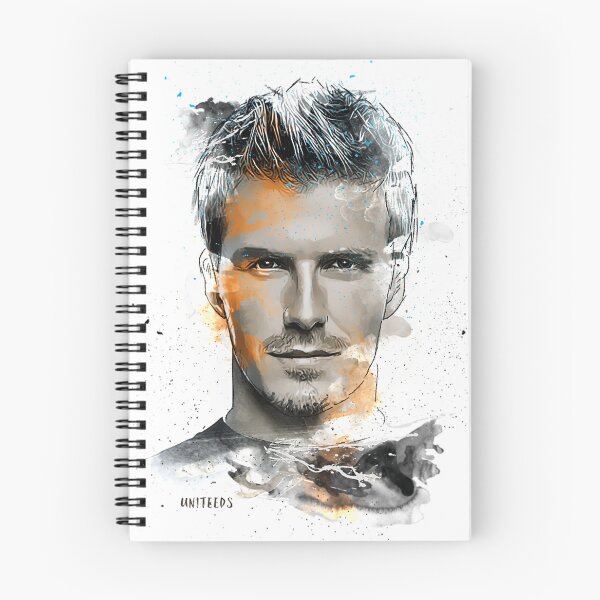 Item preview, David Beckham Digital Portrait Color Splash Art designed and sold by choluren.