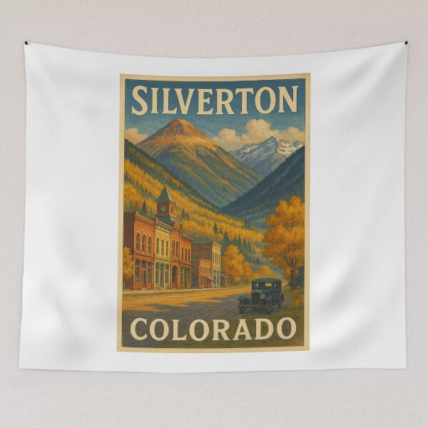 Item preview, Silverton Autumn View – San Juan County, Colorado designed and sold by Aryabek.