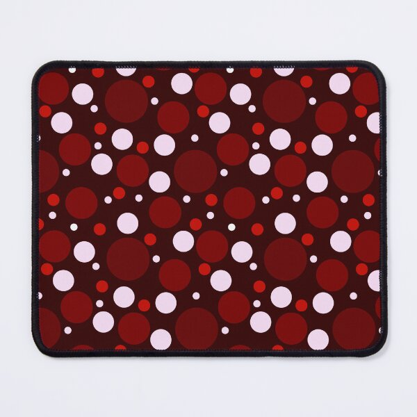 Item preview, Abstract Random Crimson, Burgundy and White Polka Dots  designed and sold by POLKAIWERX.