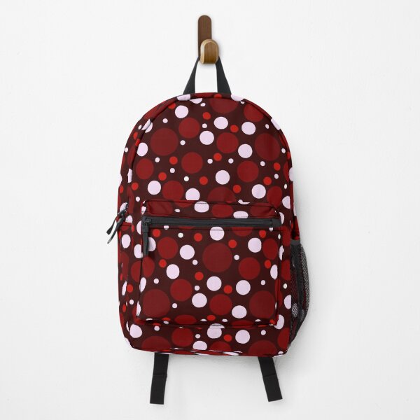 Item preview, Abstract Random Crimson, Burgundy and White Polka Dots designed and sold by POLKAIWERX.