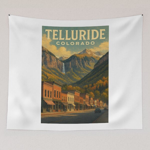 Item preview, Telluride Main Street – Historic Mountain Town designed and sold by Aryabek.