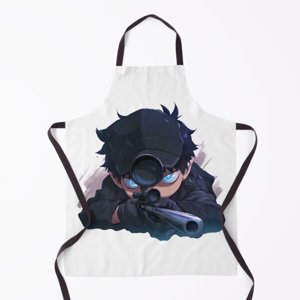 Item preview, Mephisto Pheles Blue Exorcist Chibi Sniper Supernatural Mysterious designed and sold by Williamhallano.
