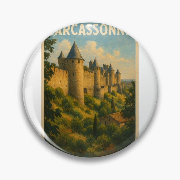 Item preview, Carcassonne Citadel – Languedoc-Roussillon, France designed and sold by Aryabek.