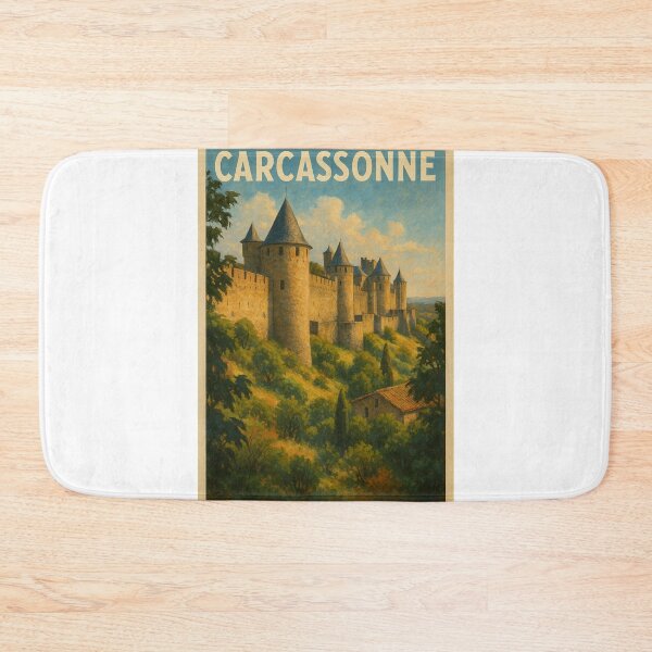 Item preview, Carcassonne Citadel – Languedoc-Roussillon, France designed and sold by Aryabek.