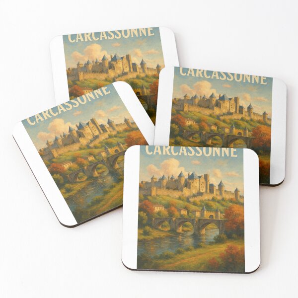 Item preview, Carcassonne Bridge and Citadel – Historic France designed and sold by Aryabek.