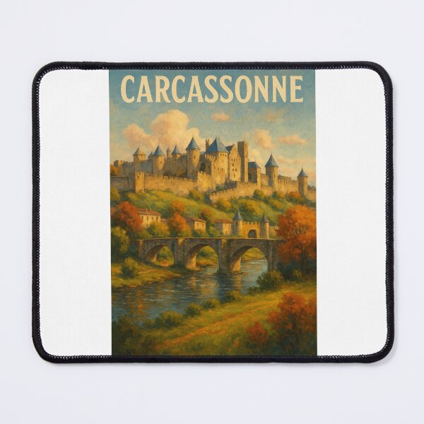 Item preview, Carcassonne Bridge and Citadel – Historic France designed and sold by Aryabek.
