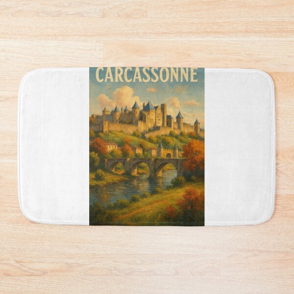 Item preview, Carcassonne Bridge and Citadel – Historic France designed and sold by Aryabek.