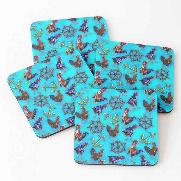Item preview, Pirate Chikens!  designed and sold by GrosRougeArt.