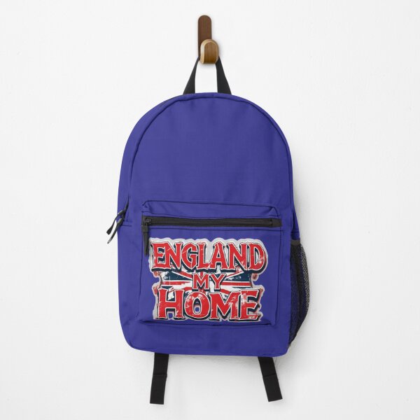 Item preview, England My Home – Graffiti Style Red & White Design designed and sold by KnockoutCustomPrint.
