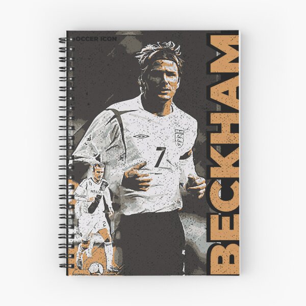 Item preview, David Beckham England Number 7 Soccer Icon Poster designed and sold by SandraFaust.