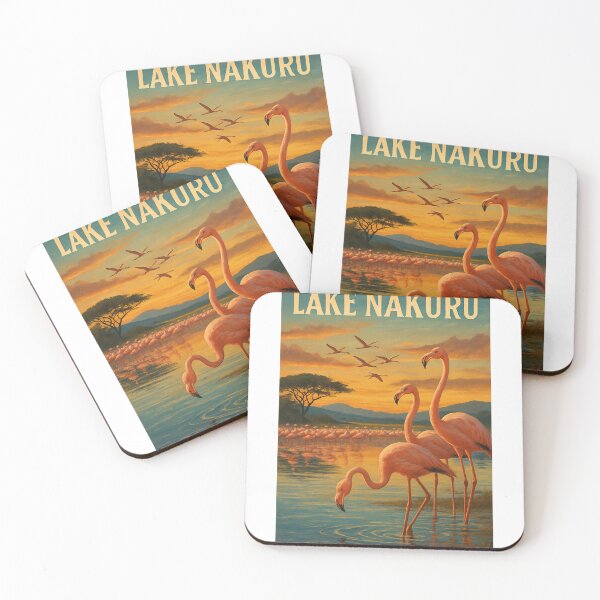 Item preview, Lake Nakuru Flamingos – Great Rift Valley, Kenya designed and sold by Aryabek.